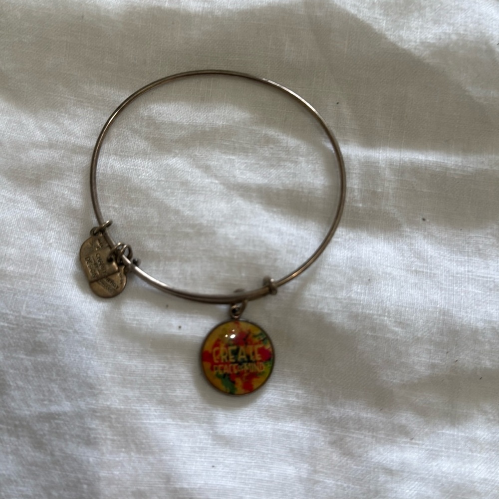 Alex & Ani Create Peace Bracelet